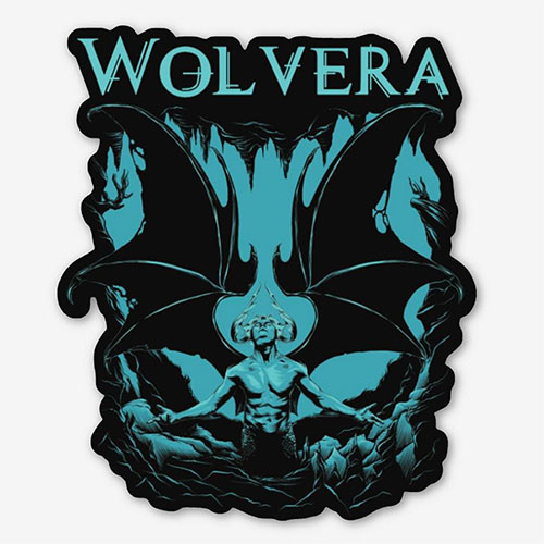 Sea Demon Mirror Sticker